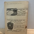 1907 Napoleon Lajoie   s Official Base Ball Guide - Missing Back Cover Nice   Rare
