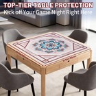Mahjong Mat   Non-slip Gaming Mat With Noise Reduction 31 5x31 5 Inch Large F   