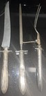 Stearlng Silver Carving Set Stamped Commodity