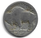 1921 S  Restored Date Buffalo Nickel - Free Shipping  A382