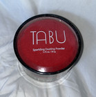 New Sealed Vtg Tabu Dana Perfumed Sparkling Dusting Body Powder 1 75oz