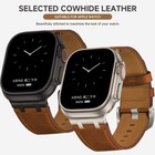 Leather Band For Apple Watch 49 46 45 44 42mm series 1 2 3  Wristband Strap