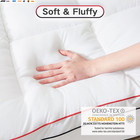 Mattress Topper  Extra Thick 3d Snow Down Alternative Overfilled Plush Mattress 