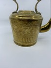 Vintage Persian Islamic Brass Teapot Kettle  10 5  Tall  8  Widest