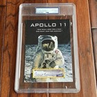 Michael Collins   Psa   Signed Custom Card Unused Ngc Label Autograph Apollo 11