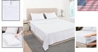 Hotel Quality Full Size Bed Sheets - Soft  Breathable   Stain Resistant  4-piece