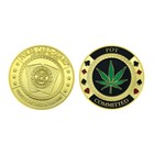 10pcs Poker Card Guard Hand Protector Token Lucky Commemorative Metal Coin Craft
