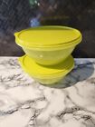 New Tupperware Wonderlier Bowl Set Of Two Green 1 75 L Each Free Us Shipping 