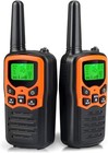 2 Pack Long Range 100 Mile Walkie Talkie Two Way Radio Charge Waterproof Headset