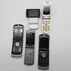 14x Mixed Old Cell Phone Lot Untested   For Parts  Razr V3m  2   Lg Vx9400  W385