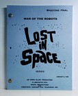 Lost In Space Script  war Of The Robots   1 6 1966  Robbie The Robot - Reprint