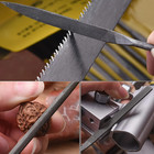 5pcs High Carbon Steel Needle File Set Precision Wood Plastic Model Hand Tools