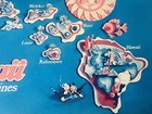 Original Vtg United Airlines Hawaii Tourism Advertising Map Display 1970s Rare