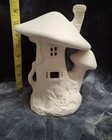 Mushroom Fairy House 9  Ceramic Bisque  Ready To Paint