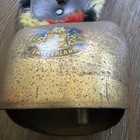 Swiss Cowbell With Leather And Multicolored Fringe Switzerland Vintage