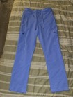 Men   s Jaanuu Scrub Set Small Ceil Blue