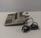 Vintage Unisonic Xl-1257 Printing Calculator W  Paper Roll   Power Cord     Tested