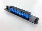 Commscope Pnl-bk-012-sfa-lc12-bl Ganged Adapter Panel Lc Singlemode sm 12 Fiber