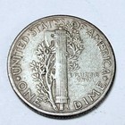 1945 10c Mercury Silver Dime - 90  Silver  Circulated Coin Free Shipping  8349