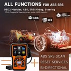 Bidirectional Srs Abs Bleeding Oil Epb Sas Reset Scanner Auto Diagnostic Tool