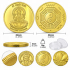 Goddess Lakshmi Coin Diwali Puja Hindu Good Luck Prosperity Gift Token