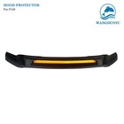 Hood Shield For Ford F-150 2021-2024 hood Protector With Led Lights  matt Black 