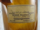 Antique Large Apothecary Jar   Dodds Pharmacy Dansville New York  