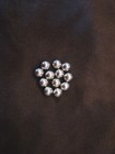 12 Engraved Pachinko Balls Genuine Japanese