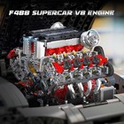 10130 V8 Engine Model Kit That Runs - Build Your Own Stem V8 Model Engine For