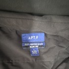 Apt  9 Premier Flex Performance Slim Fit Black Dress Shirt 16-16 5 32 33