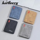Men s Soft Leather Slim Wallet Id Credit Card Holder Coin Pocket Purse