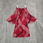 Designs By Kamohoalii Muumuu Dress - Hawaiian Off Shoulder Sz 10