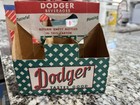 Davenport  Iowa 1950s Dodger Beverages 6 Pack Soda Bottle Carrier Cardboard