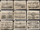 Original Harper s Weekly Civil War Engravings 23  X 16 5  Center Page Lot Of 17
