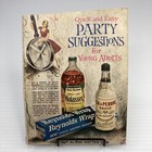 Party Suggestions Young Adults Reynolds Wrap Molasses Worcestershire Advertising