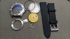 44mm Stainless Steel Watch Case With Band Kit For Breitling Series Eta2824 