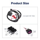 Dual Electric Fan Upgrade Wiring Harness Kit Compatible With Chevy Gmc Gm 