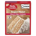 4x Betty Crocker Super Moist Cherry Chip Cake Mix 375g From Canada
