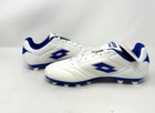 Lotto   Stadio 200 Iii Fg   White pacific Blue   Unisex Size 7 5   Soccer Cleats