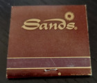Sands Casino Las Vegas Brown Full Unstruck 30 Strike Matchbook