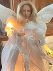 Buffy Vampire Custom Angel Sideshow Figure Lighted Xmas Decor Ornament Bin Bonus