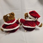 Dan Dee 2005 Plush Christmas Holiday Snowflake Teddy Bear Boy   Girl Set 12 