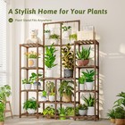 Plant Stand Indoor Outdoor 63  Tall Plant Shelf For Plants 12-tier Large Plan   