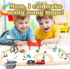 Wooden Train Tracks For Thomas The Train Brio Lot Railway Pieces Set Play 56pc