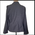 Black Brushed Suede Feel Harve Benard Classic Blazer Size Large