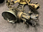 Antique 1920   s-30   s 4-bulb Ceiling Light Fixture Parts For Restore Project