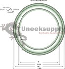 Pkg - 2 10 Inch Speaker Surround Foam Subwoofer Edge Sub Woofer 10 