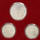 1977 1980 Moscow Olympics 5   10 Rouble Silver Coin Sets Proof   Uncirculated