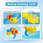 Baby Bath Toys  Floating Wind Up Swimming Turtle And Duck  Bathtub Toys  Pool   
