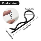 Hobbyfire 100pcs Universal Rc Body Clips Pins For All 1 10 1 12 Scale Traxxas